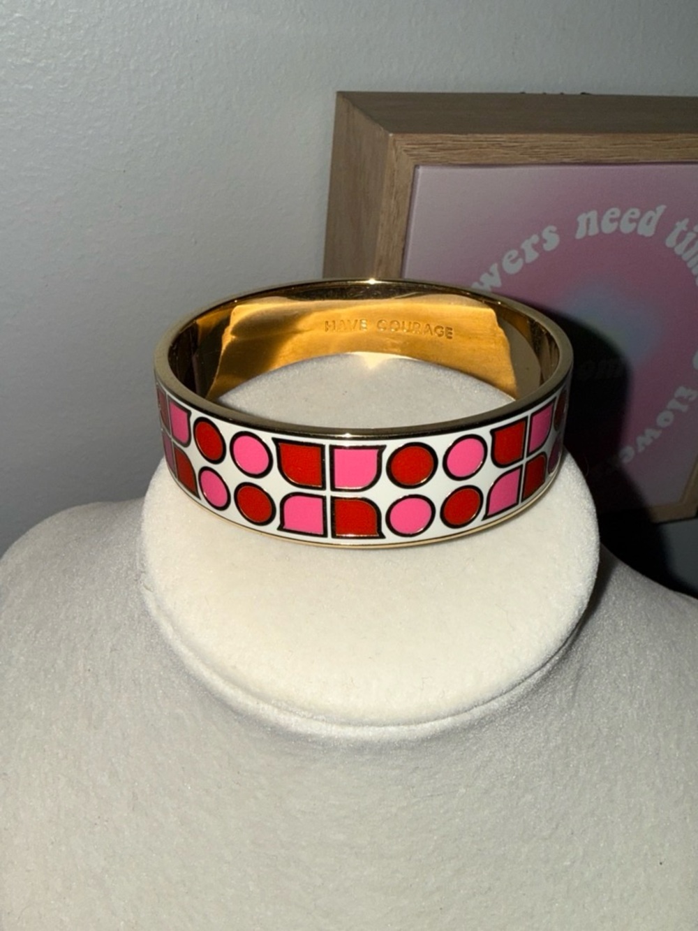 Kate Spade “Have Courage” Bangle